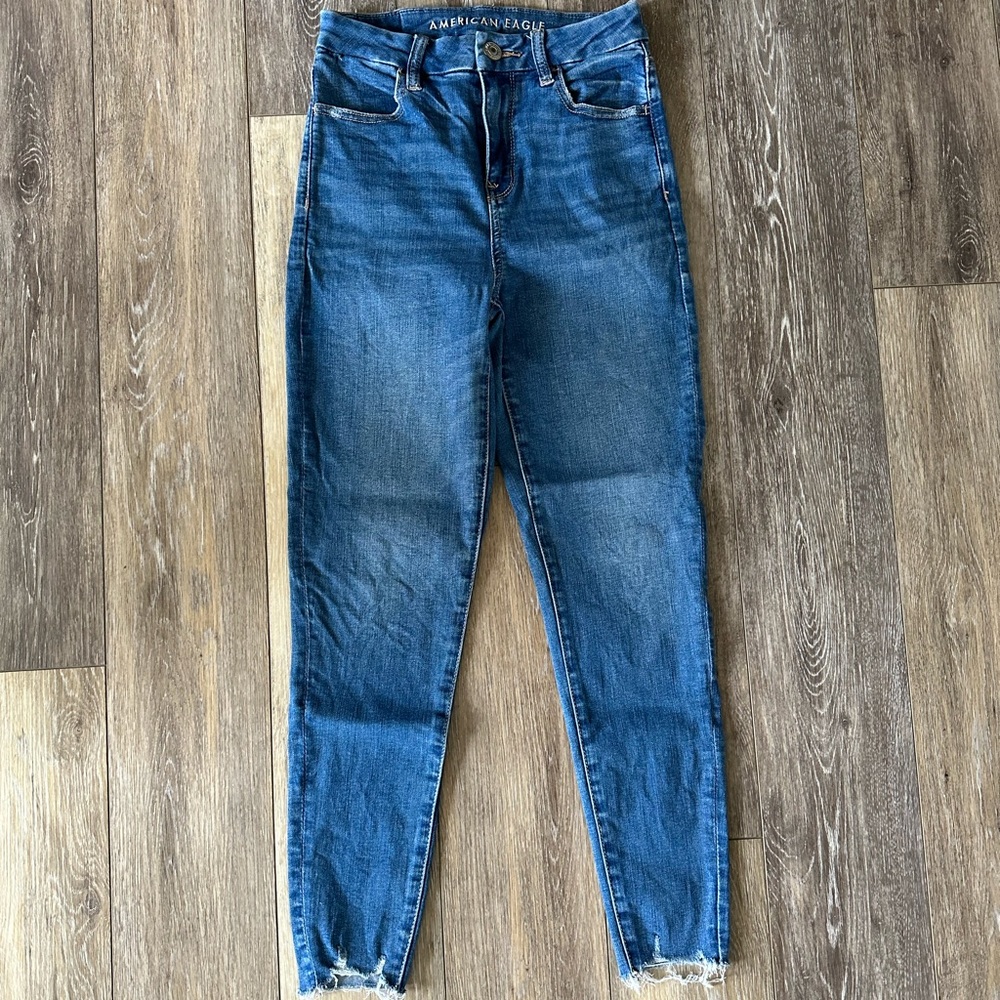 American Eagle Curvy High Rise Next Level Stretch Jegging